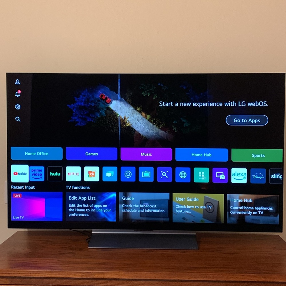 LG OLED C2 series 55 inch Evo Smart TV, 4K, Alexa built-in, AI powered